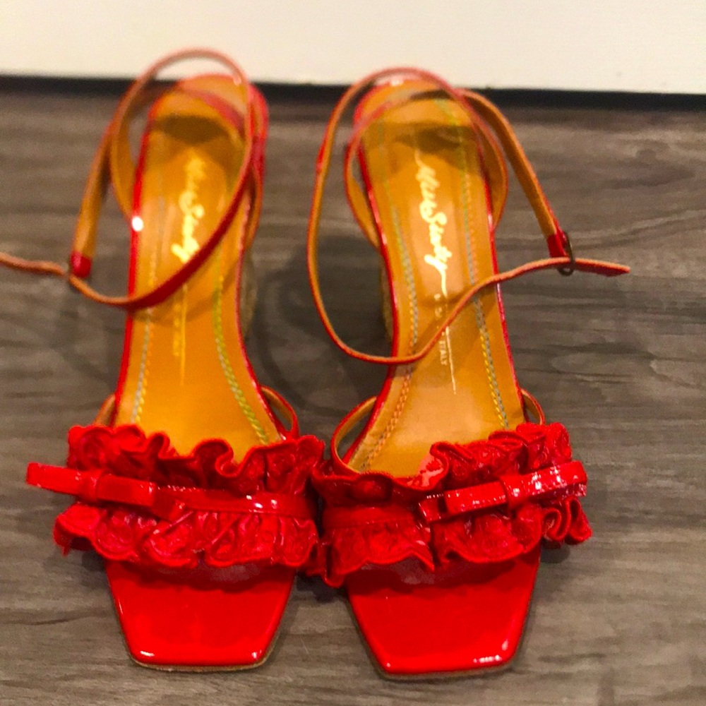 Miss Sixty red heels. Size 38